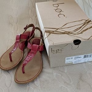 Women's BOC Charel Red Apple Sandals 9M